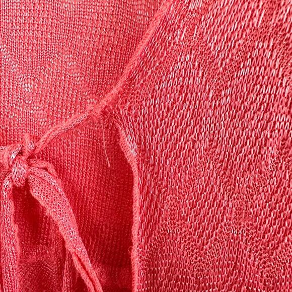 Letarte Handmade Sheer Knit Cardigan Cover-Up – Size S – Made in USA - Picture 7 of 9